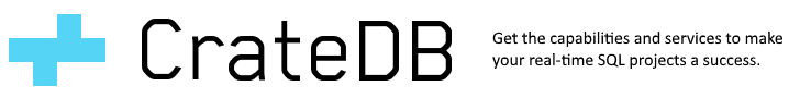 CrateDB banner