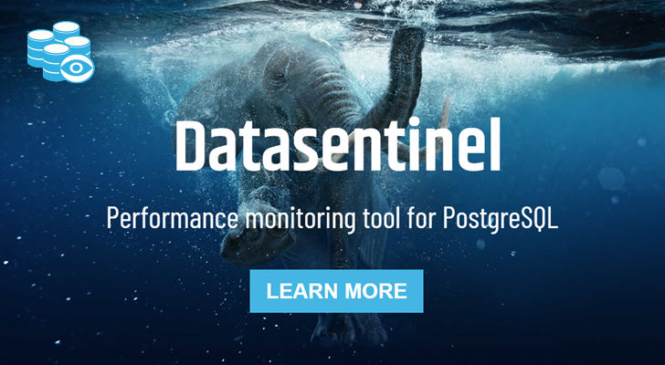 Datasentinel: performance monitoring tool for PostgreSQL.
