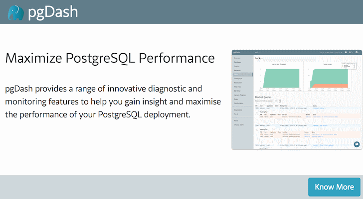 Maximize PostgreSQL performance with pgDash